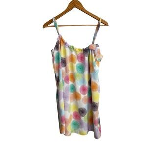 Old Navy Intimates Womens Nightdown Medium Mini Sleep Dress Lounge Artsy